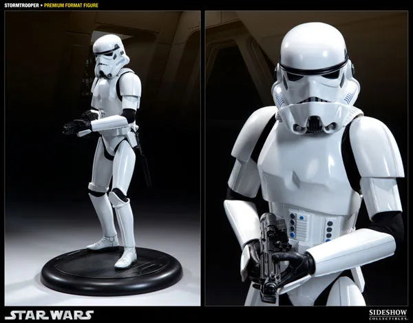 Star Wars 1/4 Premium Format Figure - Stormtrooperㅤ – Sideshow Collectibles – ActionFigure Brasil
