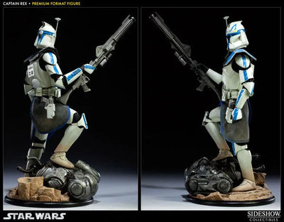 Star Wars 1/4 Scale Premium Figure - Captain Rexㅤ – Sideshow Collectibles – ActionFigure Brasil