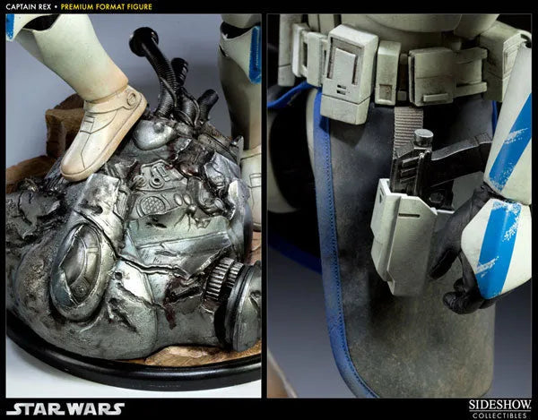 Star Wars 1/4 Scale Premium Figure - Captain Rexㅤ – Sideshow Collectibles – ActionFigure Brasil