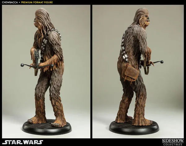 Star Wars 1/4 Scale Premium Figure - Chewbaccaㅤ – Sideshow Collectibles – ActionFigure Brasil