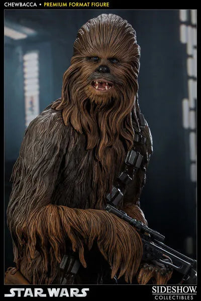 Star Wars 1/4 Scale Premium Figure - Chewbaccaㅤ – Sideshow Collectibles – ActionFigure Brasil