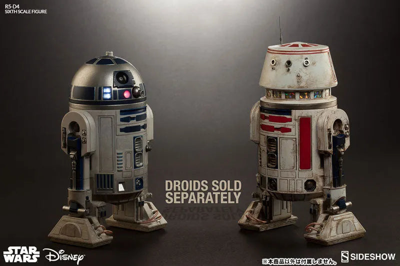 Star Wars 1/6 Droid of Star Wars R5-D4ㅤ – Sideshow Collectibles – ActionFigure Brasil