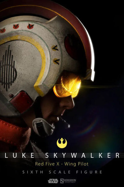 Star Wars 1/6 Heroes of Rebellion - Luke Skywalker (X-wing Pilot ver.)ㅤ – Sideshow Collectibles – ActionFigure Brasil
