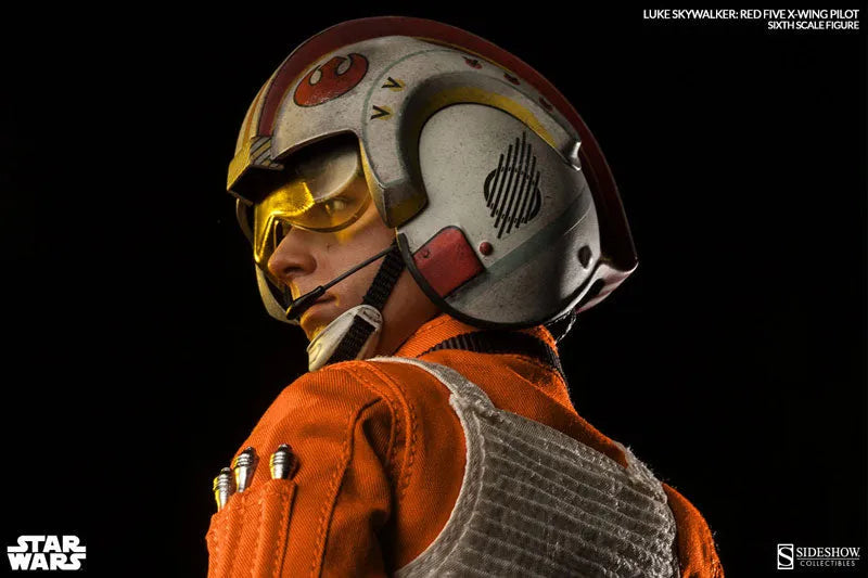 Star Wars 1/6 Heroes of Rebellion - Luke Skywalker (X-wing Pilot ver.)ㅤ – Sideshow Collectibles – ActionFigure Brasil