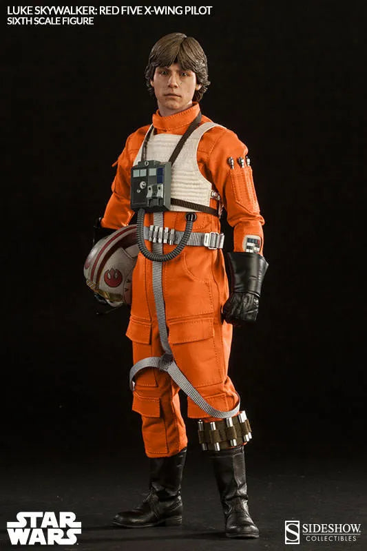 Star Wars 1/6 Heroes of Rebellion - Luke Skywalker (X-wing Pilot ver.)ㅤ – Sideshow Collectibles – ActionFigure Brasil