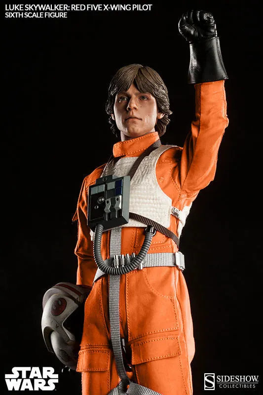 Star Wars 1/6 Heroes of Rebellion - Luke Skywalker (X-wing Pilot ver.)ㅤ – Sideshow Collectibles – ActionFigure Brasil