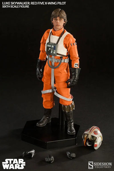 Star Wars 1/6 Heroes of Rebellion - Luke Skywalker (X-wing Pilot ver.)ㅤ – Sideshow Collectibles – ActionFigure Brasil — ambientada