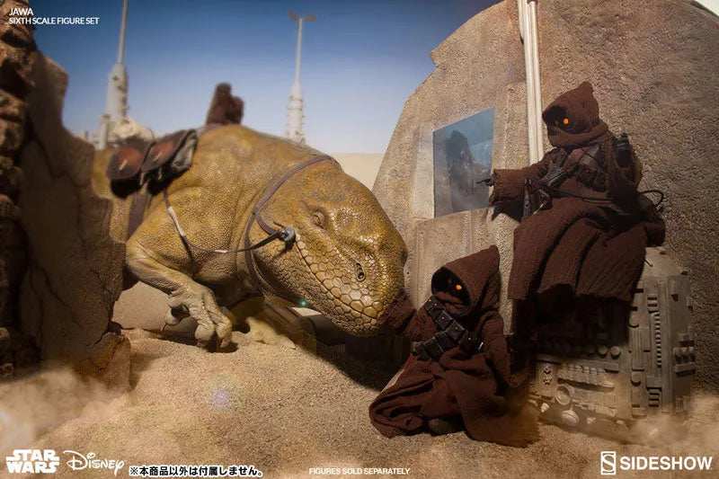 Star Wars 1/6 Scale Creatures of Galaxy - Jawa (Set of 2)ㅤ – Sideshow Collectibles – ActionFigure Brasil