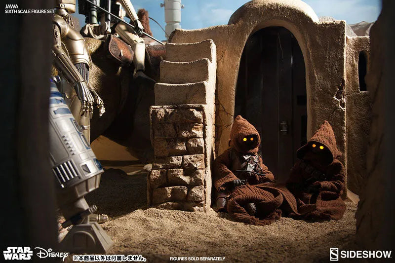 Star Wars 1/6 Scale Creatures of Galaxy - Jawa (Set of 2)ㅤ – Sideshow Collectibles – ActionFigure Brasil