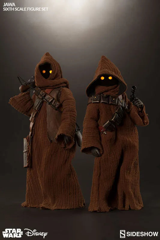 Star Wars 1/6 Scale Creatures of Galaxy - Jawa (Set of 2)ㅤ – Sideshow Collectibles – ActionFigure Brasil