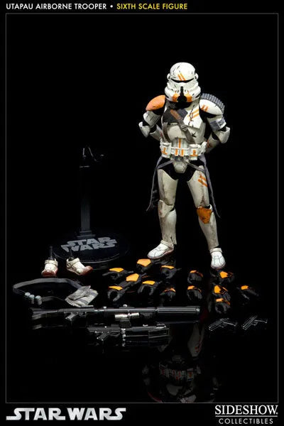 Star Wars 1/6 Scale Figure - Airborne Trooper (Militaries of Star Wars)ㅤ – Sideshow Collectibles – ActionFigure Brasil