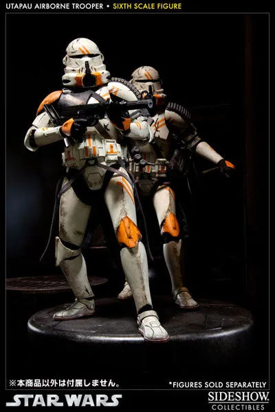 Star Wars 1/6 Scale Figure - Airborne Trooper (Militaries of Star Wars)ㅤ – Sideshow Collectibles – ActionFigure Brasil — embalagem