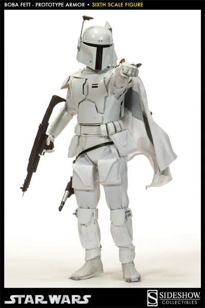 Star Wars 1/6 Scale Figure Boba Fett (Prototype Armor Ver.)ㅤ – Sideshow Collectibles – ActionFigure Brasil