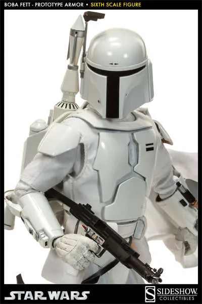 Star Wars 1/6 Scale Figure Boba Fett (Prototype Armor Ver.)ㅤ – Sideshow Collectibles – ActionFigure Brasil