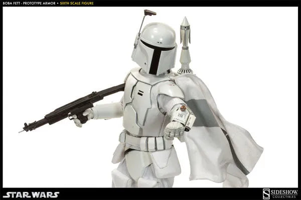 Star Wars 1/6 Scale Figure Boba Fett (Prototype Armor Ver.)ㅤ – Sideshow Collectibles – ActionFigure Brasil