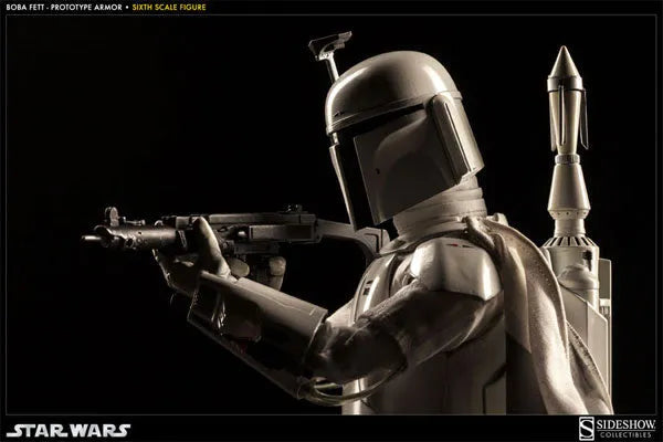 Star Wars 1/6 Scale Figure Boba Fett (Prototype Armor Ver.)ㅤ – Sideshow Collectibles – ActionFigure Brasil