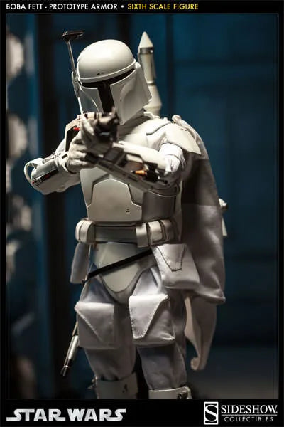 Star Wars 1/6 Scale Figure Boba Fett (Prototype Armor Ver.)ㅤ – Sideshow Collectibles – ActionFigure Brasil