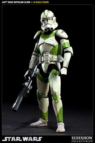 Star Wars 1/6 Scale Figure - Clone Trooper (442nd Siege Battalion) [Military of Star Wars]ㅤ – Gantaku – ActionFigure Brasil