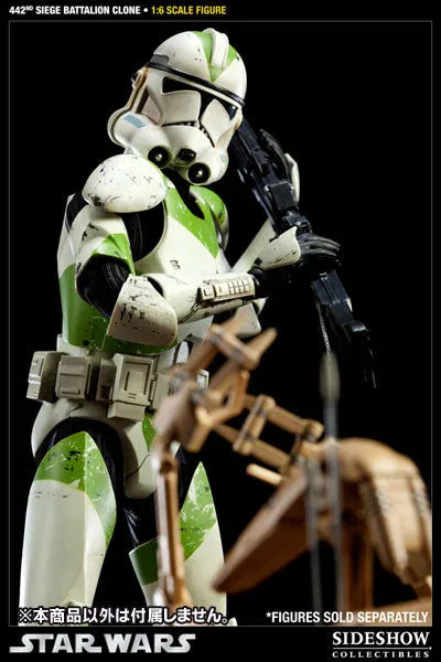 Star Wars 1/6 Scale Figure - Clone Trooper (442nd Siege Battalion) [Military of Star Wars]ㅤ – Gantaku – ActionFigure Brasil
