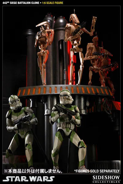 Star Wars 1/6 Scale Figure - Clone Trooper (442nd Siege Battalion) [Military of Star Wars]ㅤ – Gantaku – ActionFigure Brasil