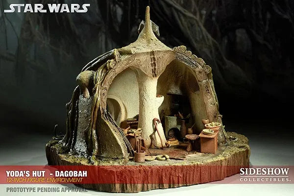 Star Wars 1/6 Scale Figure - Environments Of Star Wars Yoda's Dagobah Hutㅤ – Gantaku – ActionFigure Brasil