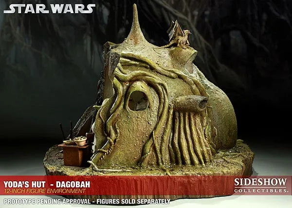 Star Wars 1/6 Scale Figure - Environments Of Star Wars Yoda's Dagobah Hutㅤ – Gantaku – ActionFigure Brasil