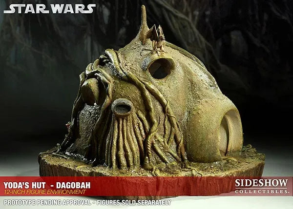 Star Wars 1/6 Scale Figure - Environments Of Star Wars Yoda's Dagobah Hutㅤ – Gantaku – ActionFigure Brasil