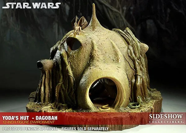 Star Wars 1/6 Scale Figure - Environments Of Star Wars Yoda's Dagobah Hutㅤ – Gantaku – ActionFigure Brasil