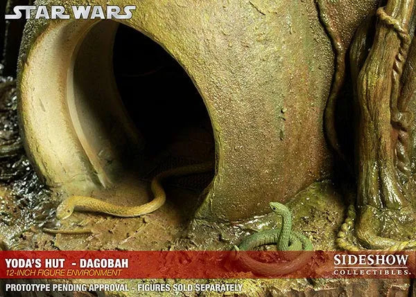 Star Wars 1/6 Scale Figure - Environments Of Star Wars Yoda's Dagobah Hutㅤ – Gantaku – ActionFigure Brasil