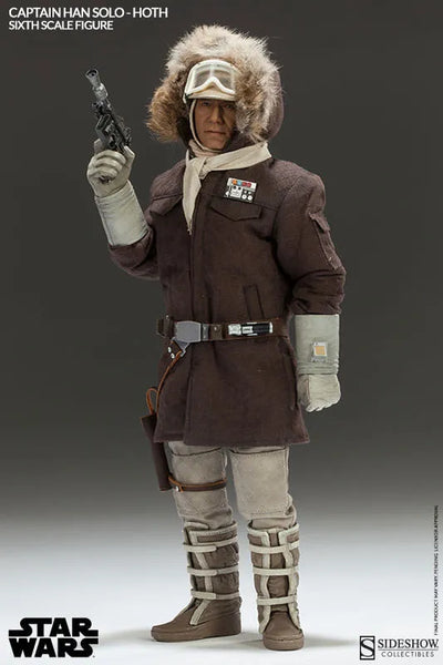 Star Wars 1/6 Scale Figure - Heroes of Rebellion: Han Solo (Hoth Version)ㅤ – Sideshow Collectibles – ActionFigure Brasil
