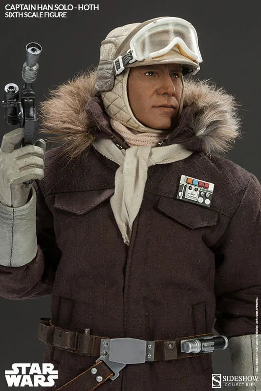 Star Wars 1/6 Scale Figure - Heroes of Rebellion: Han Solo (Hoth Version)ㅤ – Sideshow Collectibles – ActionFigure Brasil