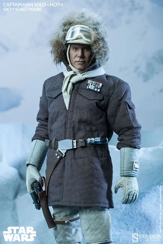 Star Wars 1/6 Scale Figure - Heroes of Rebellion: Han Solo (Hoth Version)ㅤ – Sideshow Collectibles – ActionFigure Brasil