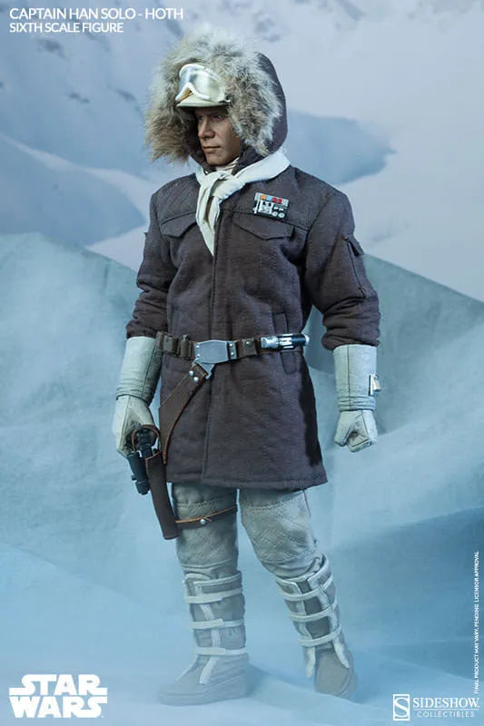 Star Wars 1/6 Scale Figure - Heroes of Rebellion: Han Solo (Hoth Version)ㅤ – Sideshow Collectibles – ActionFigure Brasil