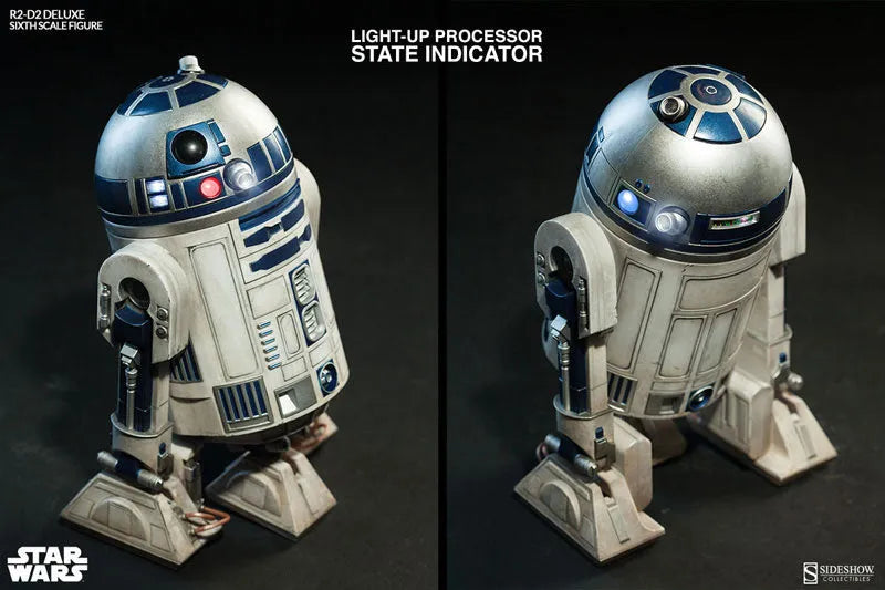 Star Wars 1/6 Scale Figure Heroes of Rebellion R2-D2ㅤ – Sideshow Collectibles – ActionFigure Brasil