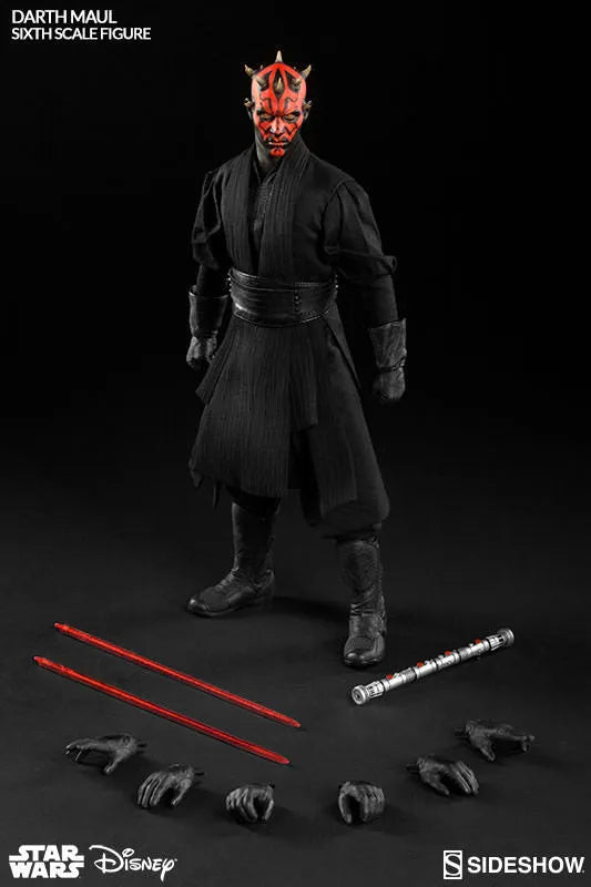 Star Wars 1/6 Scale Figure - Lords of the Sith: Darth Maul (Naboo Ver.)ㅤ – Sideshow Collectibles – ActionFigure Brasil