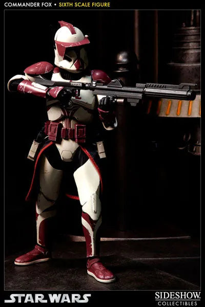 Star Wars 1/6 Scale Figure - Militaries Of Star Wars Clone Commander Foxㅤ – Sideshow Collectibles – ActionFigure Brasil