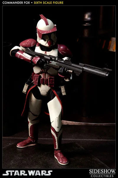 Star Wars 1/6 Scale Figure - Militaries Of Star Wars Clone Commander Foxㅤ – Sideshow Collectibles – ActionFigure Brasil