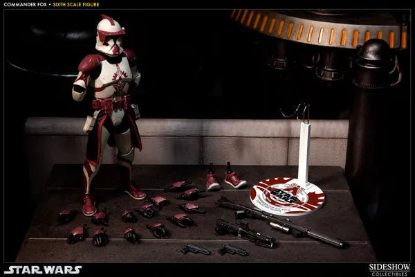Star Wars 1/6 Scale Figure - Militaries Of Star Wars Clone Commander Foxㅤ – Sideshow Collectibles – ActionFigure Brasil