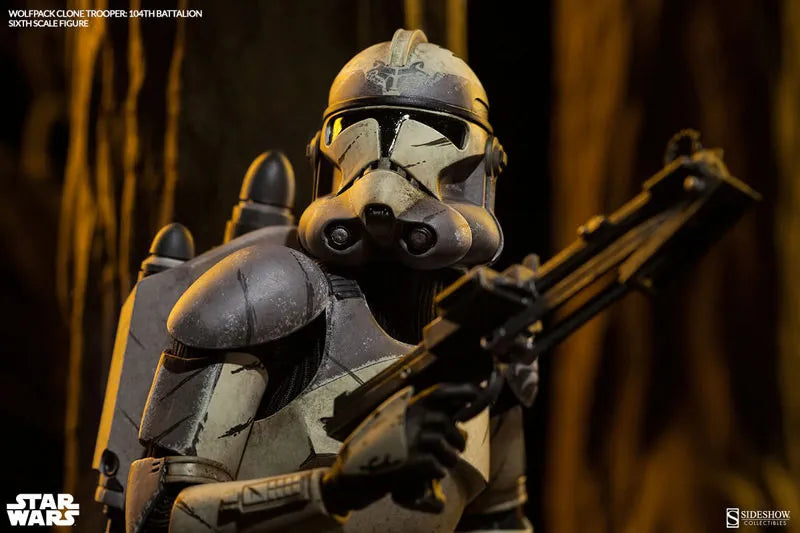 Star Wars 1/6 Scale Figure Militaries of Star Wars - Clone Trooper (104th Battalion ver.)ㅤ – Sideshow Collectibles – ActionFigure Brasil