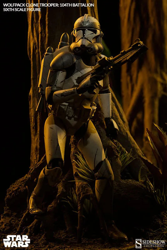 Star Wars 1/6 Scale Figure Militaries of Star Wars - Clone Trooper (104th Battalion ver.)ㅤ – Sideshow Collectibles – ActionFigure Brasil