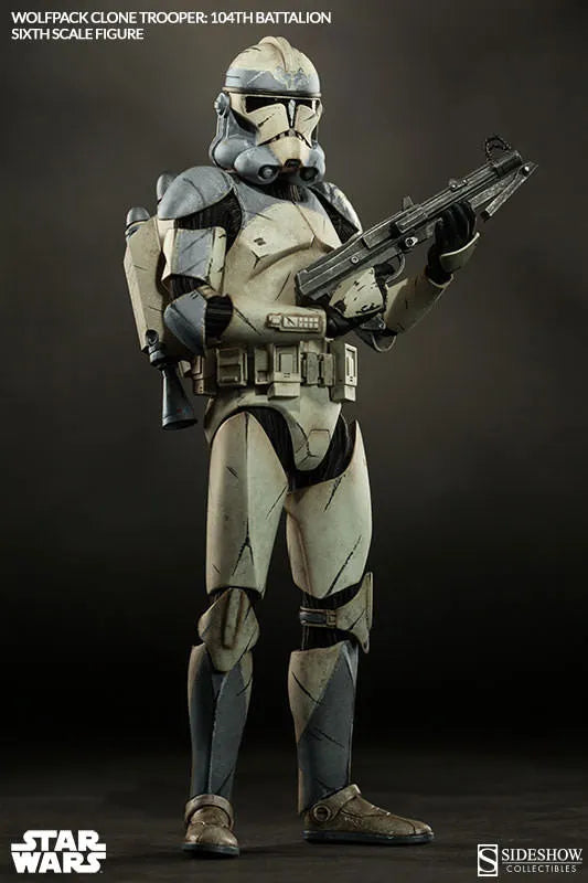 Star Wars 1/6 Scale Figure Militaries of Star Wars - Clone Trooper (104th Battalion ver.)ㅤ – Sideshow Collectibles – ActionFigure Brasil