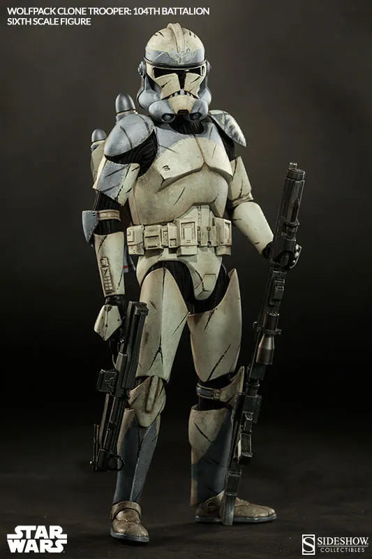 Star Wars 1/6 Scale Figure Militaries of Star Wars - Clone Trooper (104th Battalion ver.)ㅤ – Sideshow Collectibles – ActionFigure Brasil