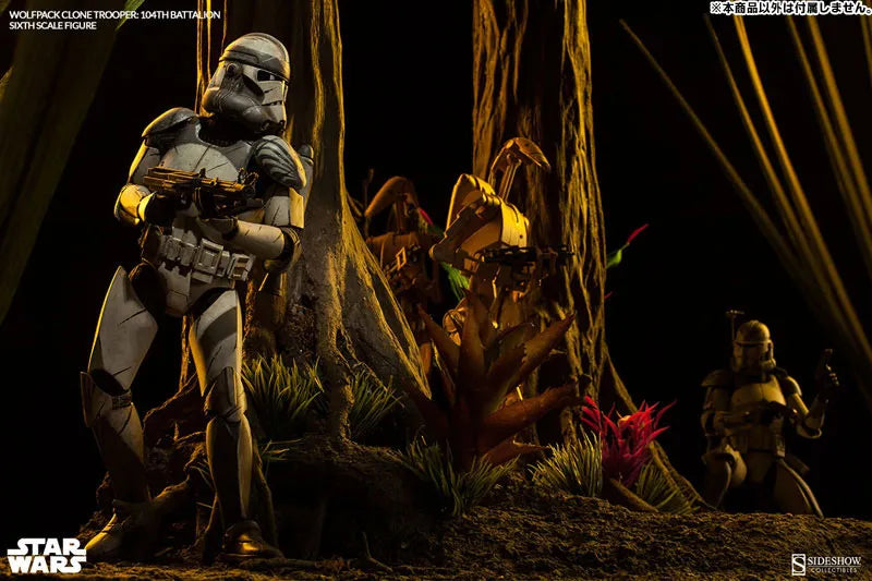 Star Wars 1/6 Scale Figure Militaries of Star Wars - Clone Trooper (104th Battalion ver.)ㅤ – Sideshow Collectibles – ActionFigure Brasil