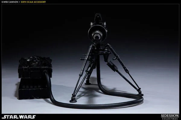 Star Wars 1/6 Scale Figure: Militaries Of Star Wars – E-Web Heavy Repeating Blasterㅤ – Sideshow Collectibles – ActionFigure Brasil