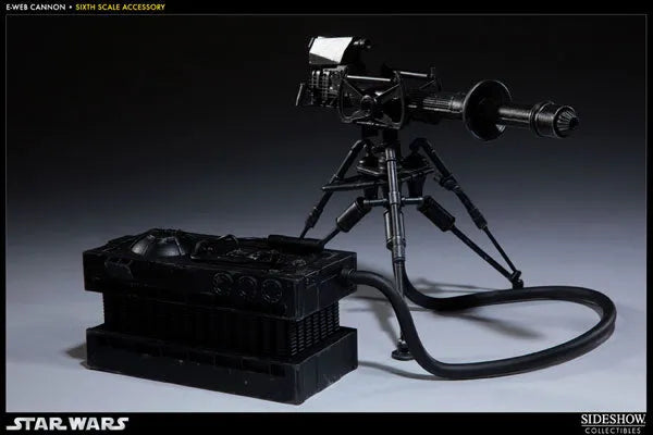 Star Wars 1/6 Scale Figure: Militaries Of Star Wars – E-Web Heavy Repeating Blasterㅤ – Sideshow Collectibles – ActionFigure Brasil