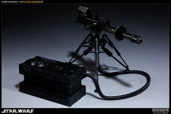 Star Wars 1/6 Scale Figure: Militaries Of Star Wars – E-Web Heavy Repeating Blasterㅤ – Sideshow Collectibles – ActionFigure Brasil