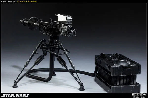 Star Wars 1/6 Scale Figure: Militaries Of Star Wars – E-Web Heavy Repeating Blasterㅤ – Sideshow Collectibles – ActionFigure Brasil