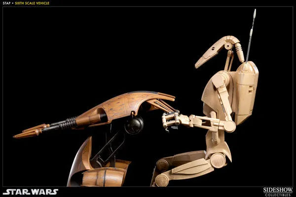 Star Wars 1/6 Scale Figure - Militaries Of Star Wars S.T.A.P. Vehicle (With Battle Droid)ㅤ – Sideshow Collectibles – ActionFigure Brasil