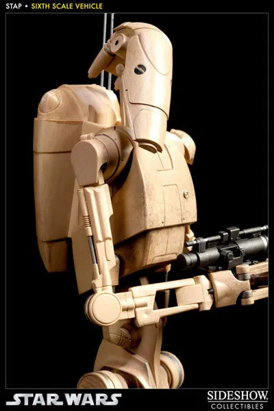 Star Wars 1/6 Scale Figure - Militaries Of Star Wars S.T.A.P. Vehicle (With Battle Droid)ㅤ – Sideshow Collectibles – ActionFigure Brasil