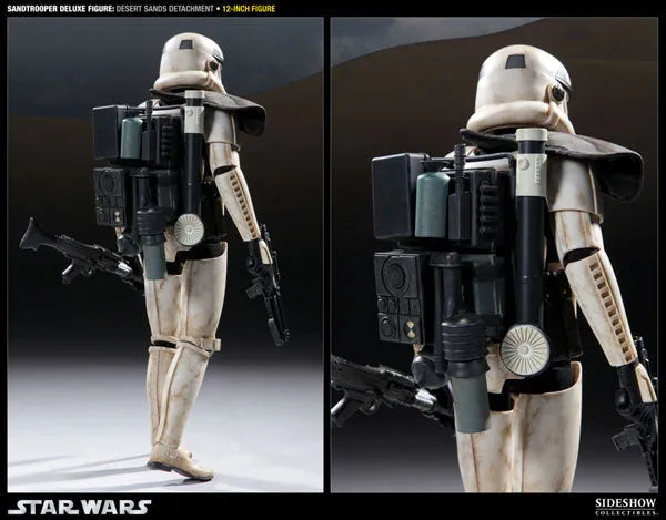 Star Wars 1/6 Scale Figure - Militaries Of Star Wars - Sandtrooperㅤ – Sideshow Collectibles – ActionFigure Brasil